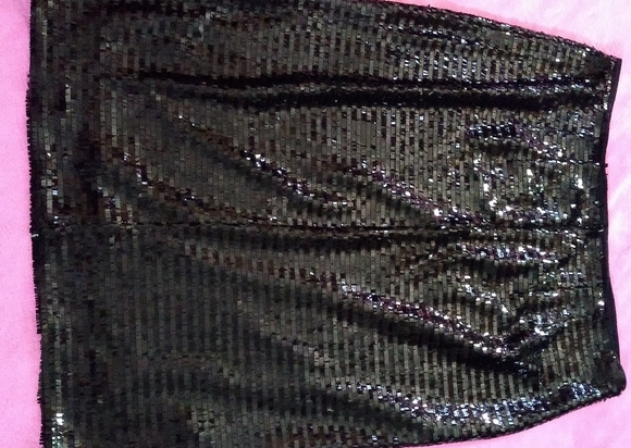 Versatile Statement Long Midi Sequin Skirt - Picture 7 of 16